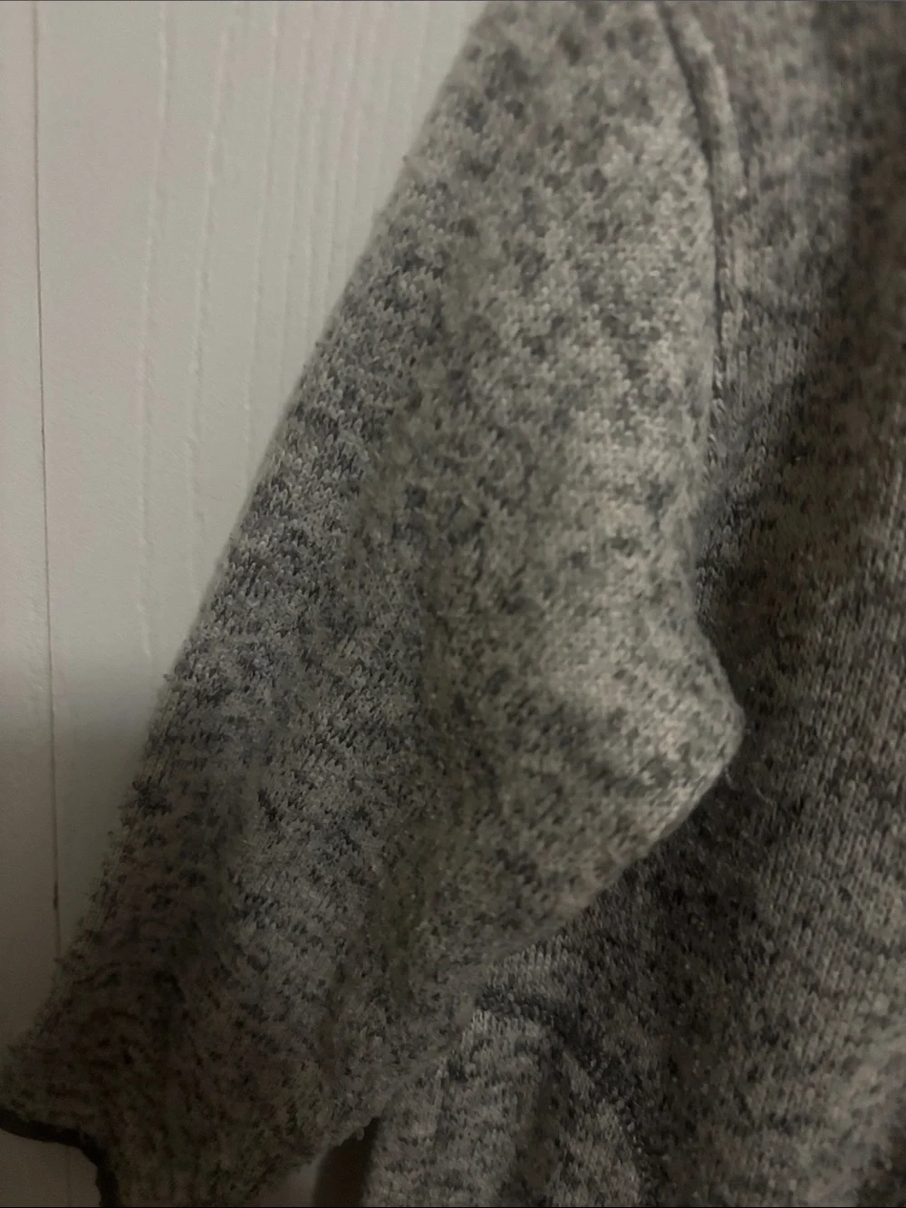 Kids Gray Hooded Zip Jacket - Soft Knit Outerwear